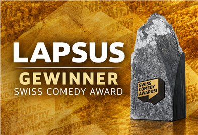 Lapsus nominiert für den Swiss Comedy Award 2026!